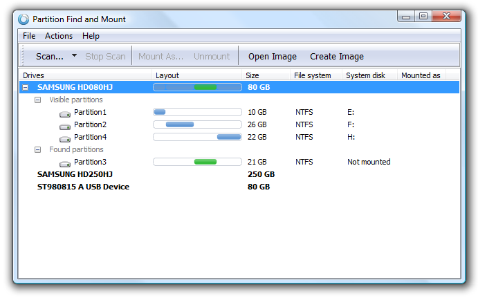 Partition Find And Mount  -  10